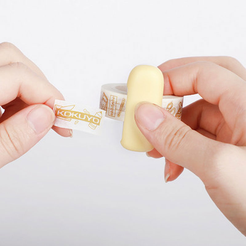 1PCS Cute Japanese Stationery Mini Washi Tape Dispenser Kawaii Portable Plastic Office Scotch Tape Cutter School Supplies