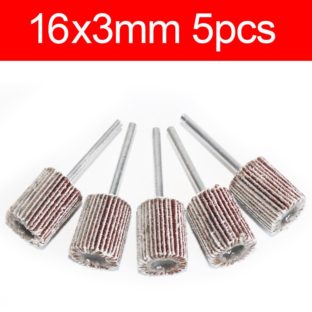 Ruedas de pulido Dremel, accesorios de papel de lija, disco de lijado, rueda de pulido de obturador para herramientas de potencia rotativa, 5 uds.