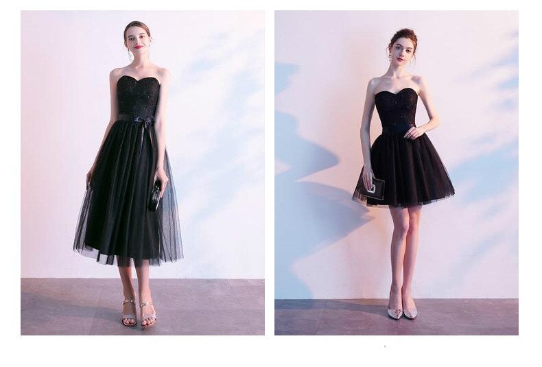 Wedding Dress Simple Tube Top Bridesmaid Dress Lace Dress Female Bride