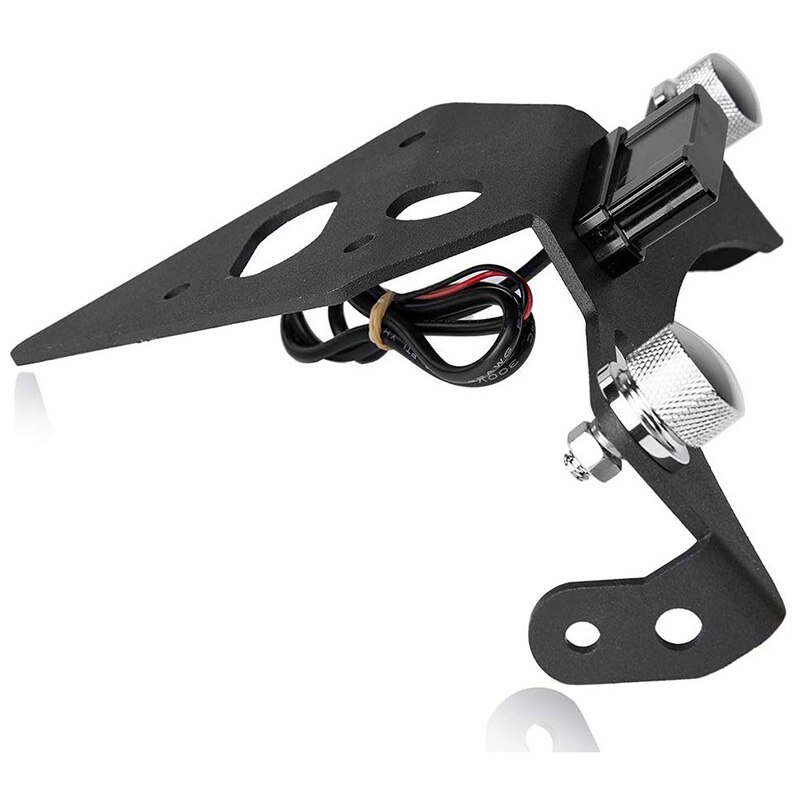 Montura de placa de matrícula trasera LED para Triumph Daytona 675 Street Triple carenado: Default Title