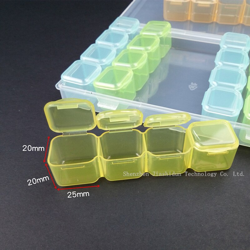 SMD Parts Box IC Components Box Small Resistance Storage Box