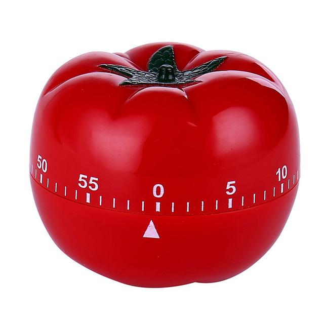 Dessin animé cuisine minuterie 60 minutes compte à rebours Fruit légume forme cuisson minuterie rappel cuisine outils: Tomato