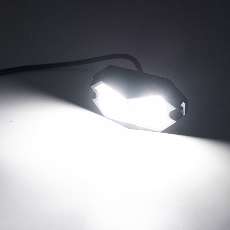 Luz LED de roca para coche y camión, 18 LED, 12V, 24V, furgoneta, camión, RV, luz de ambiente Exterior, lámpara de luz inferior automática, luces de neón Led para debajo del cuerpo