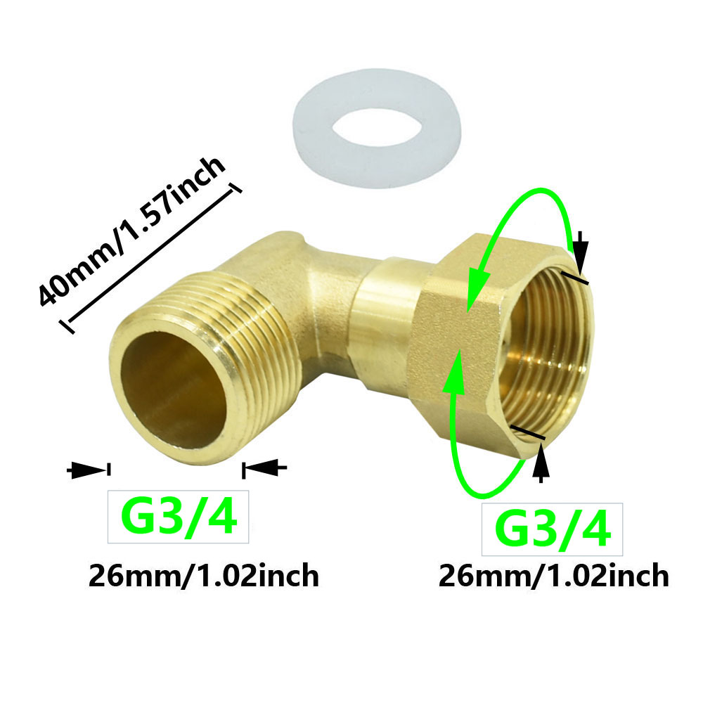 Brass Check Valve G3/8 Air Compressor Male Threaded NPT×1/2In For Air