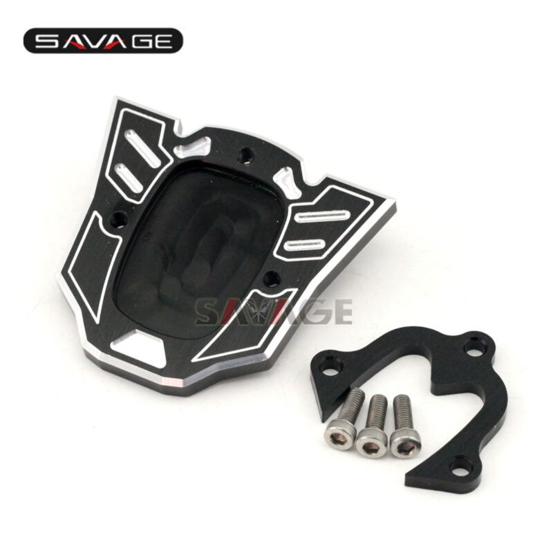 Béquille latérale Support Plaque D'extension Pour HONDA CBR 500R 650F CB 500F 500X 650F Moto Accessoires