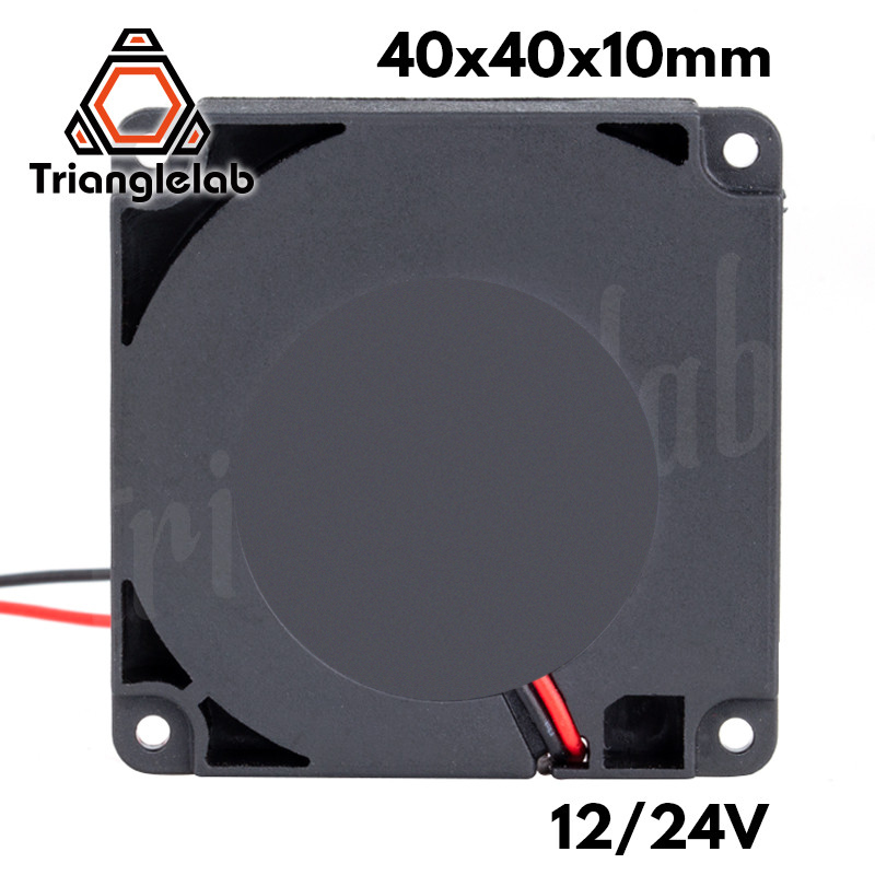 Ventilador Trianglelab 4010, ventilador de refrigeración con rodamiento de bolas de , CC de 12V/24V, refrigeración sin escobillas, disipación de calor para impresora 3D