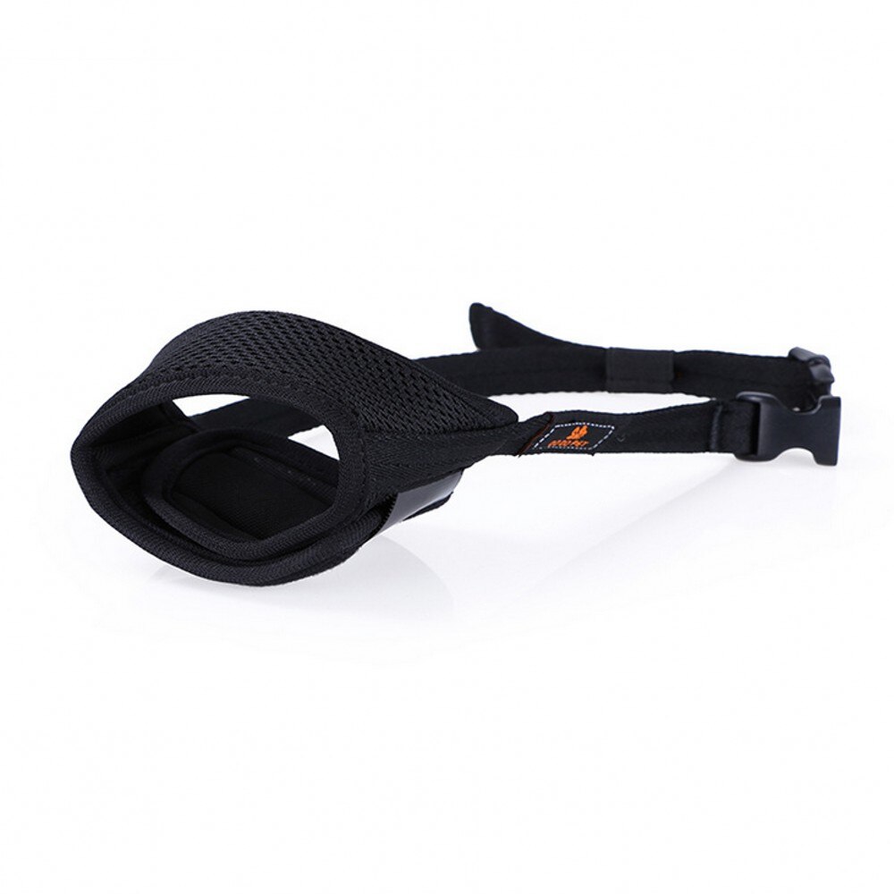 XS-XL Dog Muzzles Adjustable Nylon Breathable Dog Mouth Mask Anti Bark Bite Chew Small&amp;Large Dogs Muzzles Pet Training Supplies: Black / XS