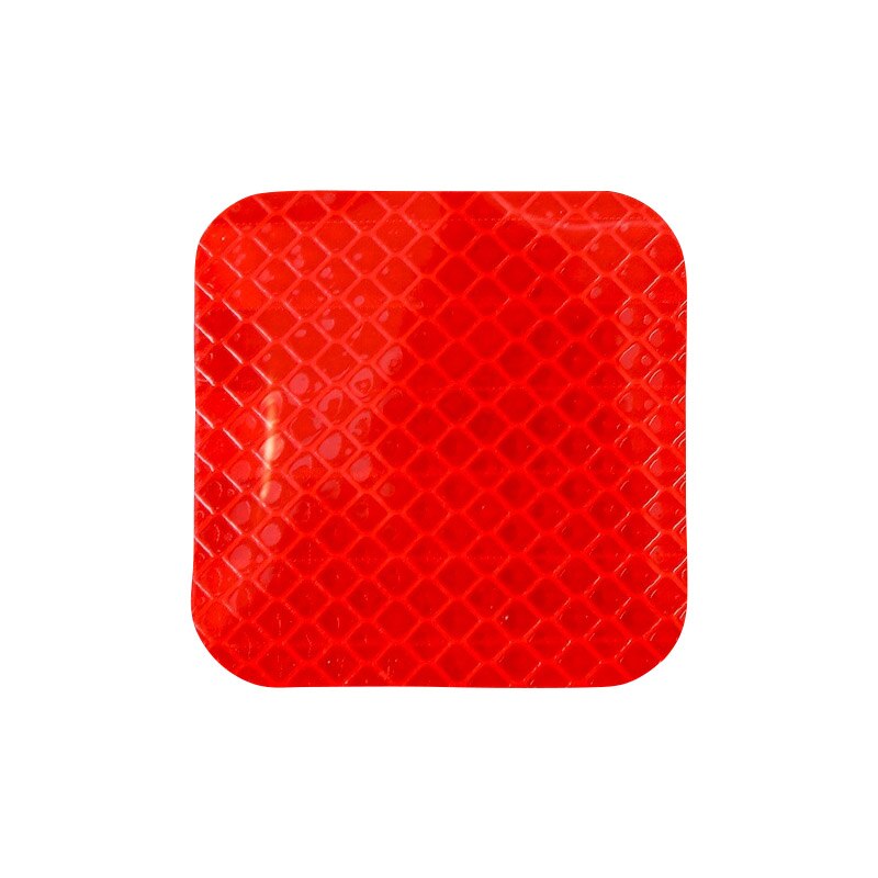 Fiets Reflecterende Stickers Fiets Fluorescerende Sticker Mountainbike Lichtgevende Reflectoren Night Fietsen Waarschuwing Plakband: Rood