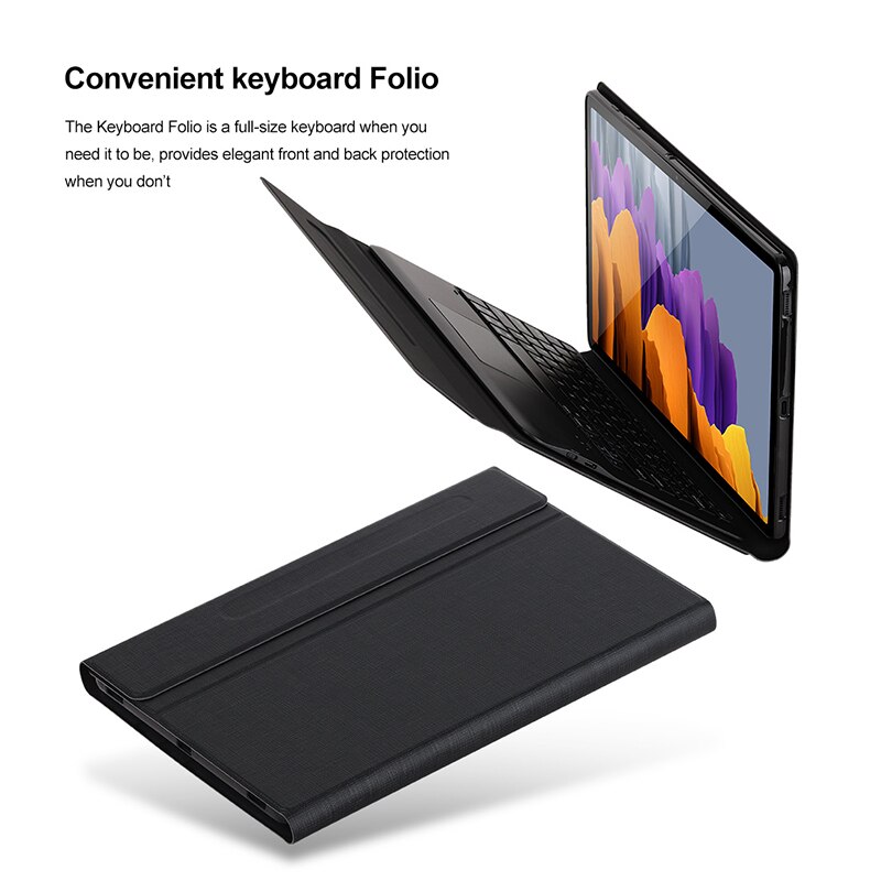Tabletten Cover Voor Samsung Galaxy Tab S7 Plus 12.4 Inch Magnetische Stand Wireless Bluetooth Keyboard Case Voor Galaxy Tab S7 + S7 +