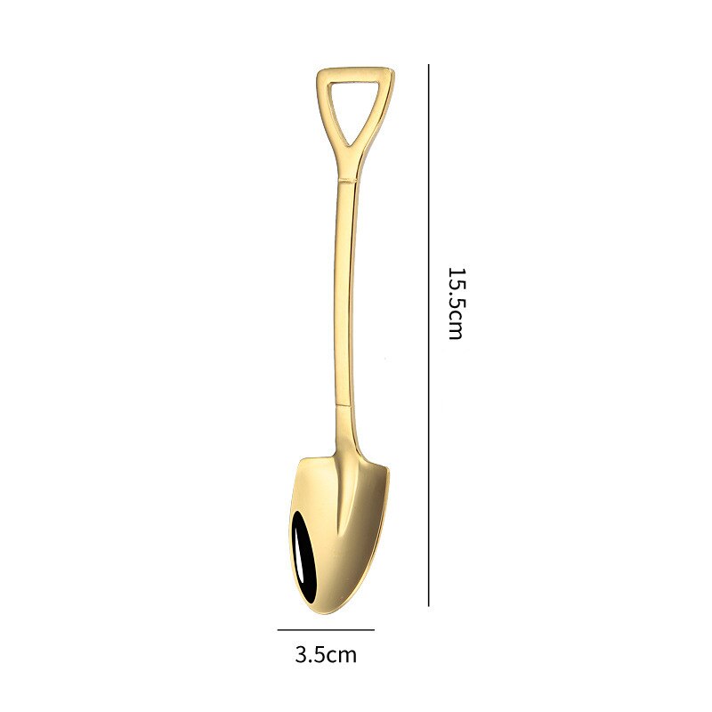 Kreative Eis Schaufel Löffel Edelstahl Einzigartige bilden Nachtisch Eis Löffel Scoop Kaffee Lustige Kawaii Wassermelone Schaufel: 3