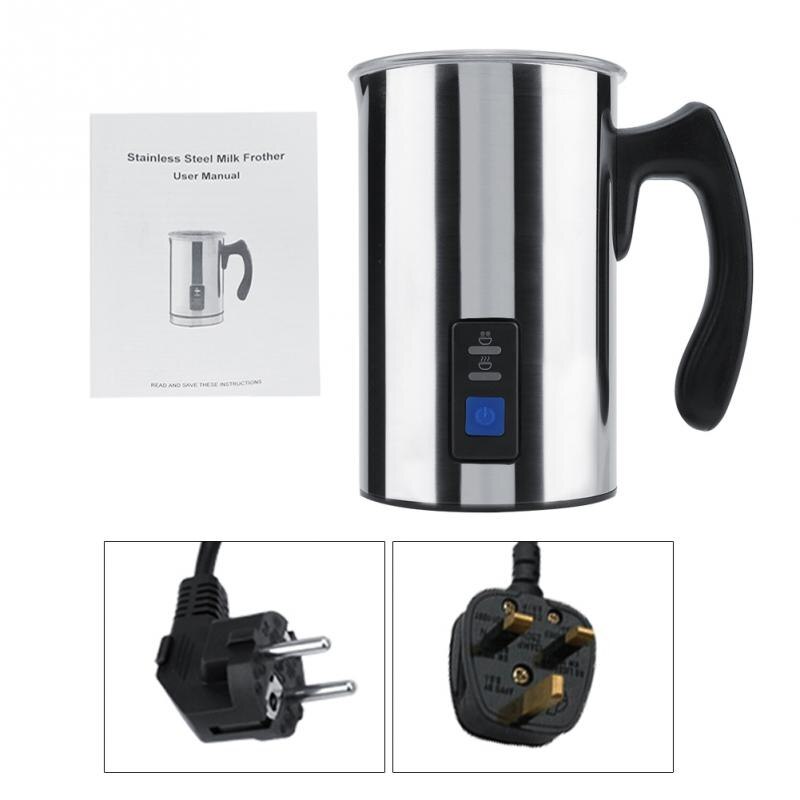 220v Automatic Cappuccino Coffee Maker Electric Milk Bubble Machine Milk Frother Foamer Cup Heat Latte Foam Maker