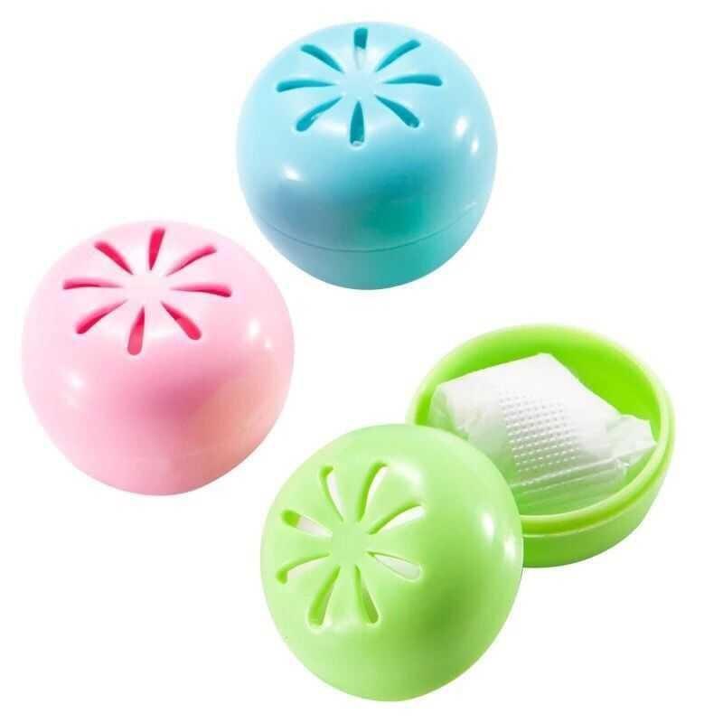 Mothball Moisture-Proof Moth-Proof Mildew-Proof Insect Repellent Sanitary Ball Clothing Odor-Removing Box: 8 mixed color mothba