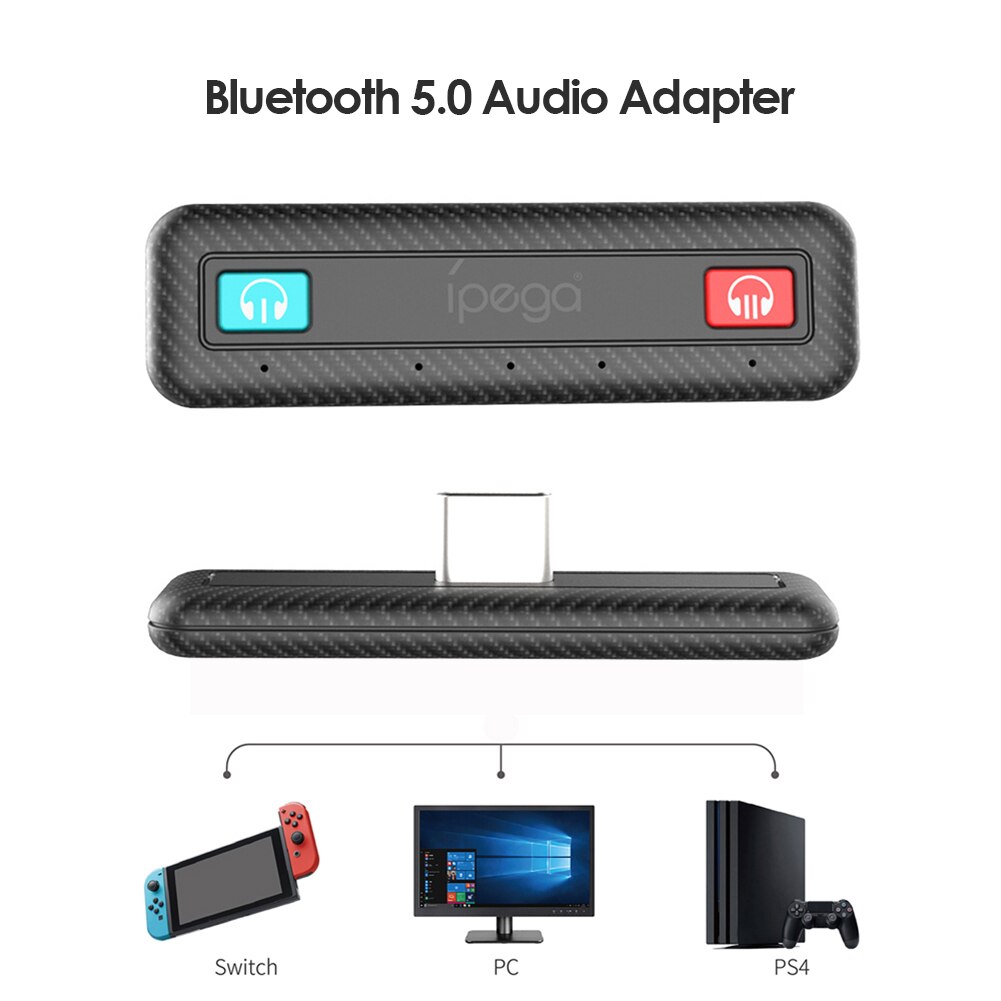 Dual Draadloze Bluetooth Adapters Ontvanger Lage Latency Elektronische Machine Accessoires Voor Nintendo Switch PS4