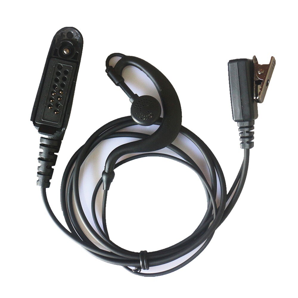 G forma oreja colgar auricular PTT Mic para Motorola Radio bidireccional GP140, GP320,GP339 GP640,GP650 P680, GP1280