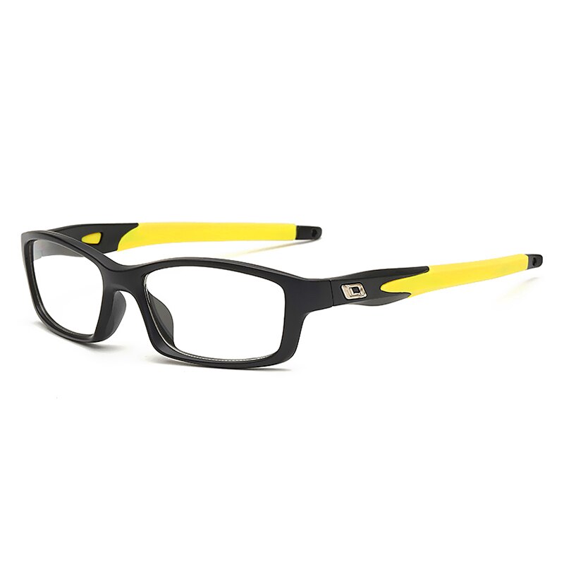 Sports Male Eyeglasses Frame Prescription Eyewear Spectacle Frame Glasses Transparent Optical Eye Glasses Frames For Men: C3