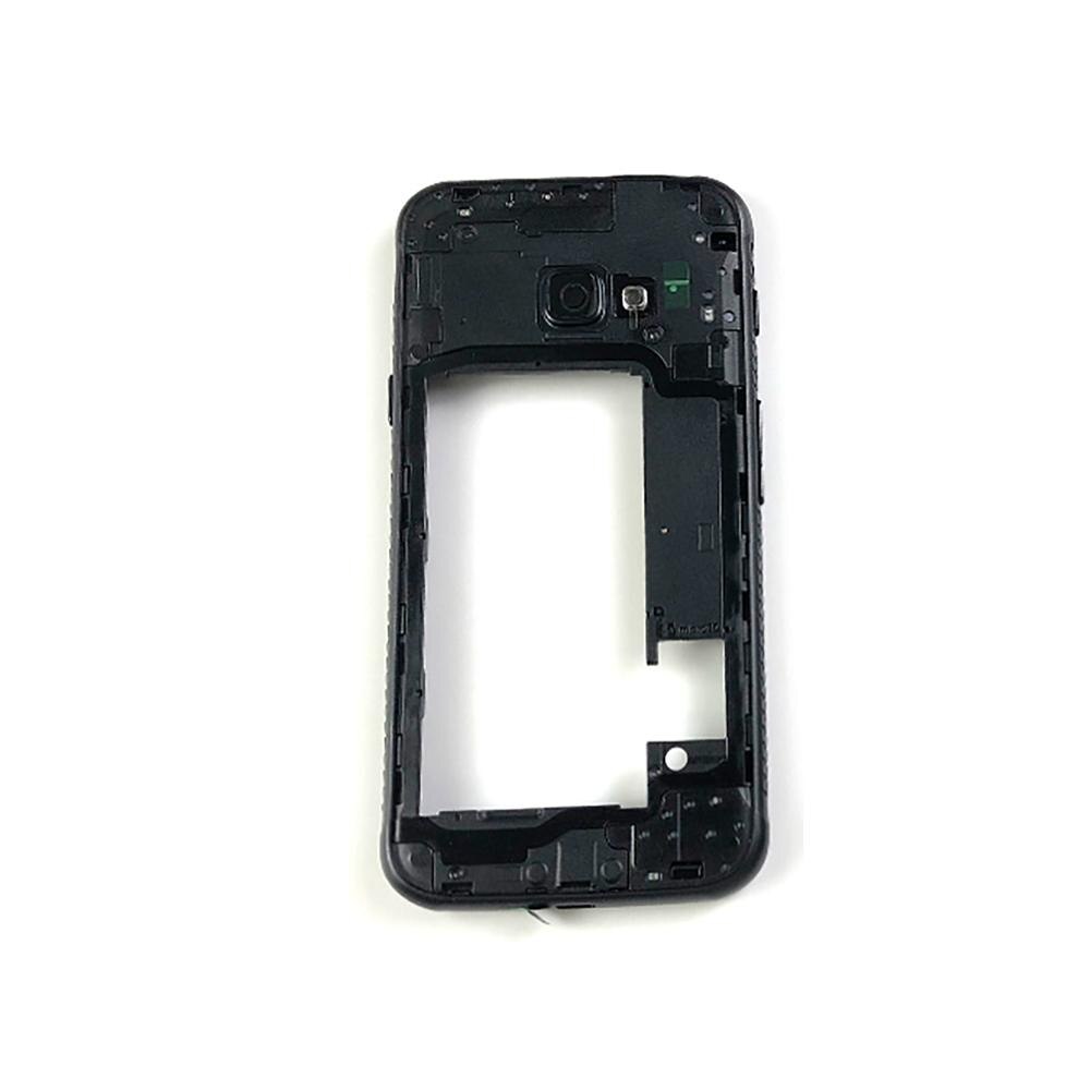 Boîtier pour Samsung Galaxy Xcover 4 G390 SM-G390F plaque de cadre moyen + couvercle de batterie coque arrière étanche anneau pièces de réparation couverture: alone Housing Frame