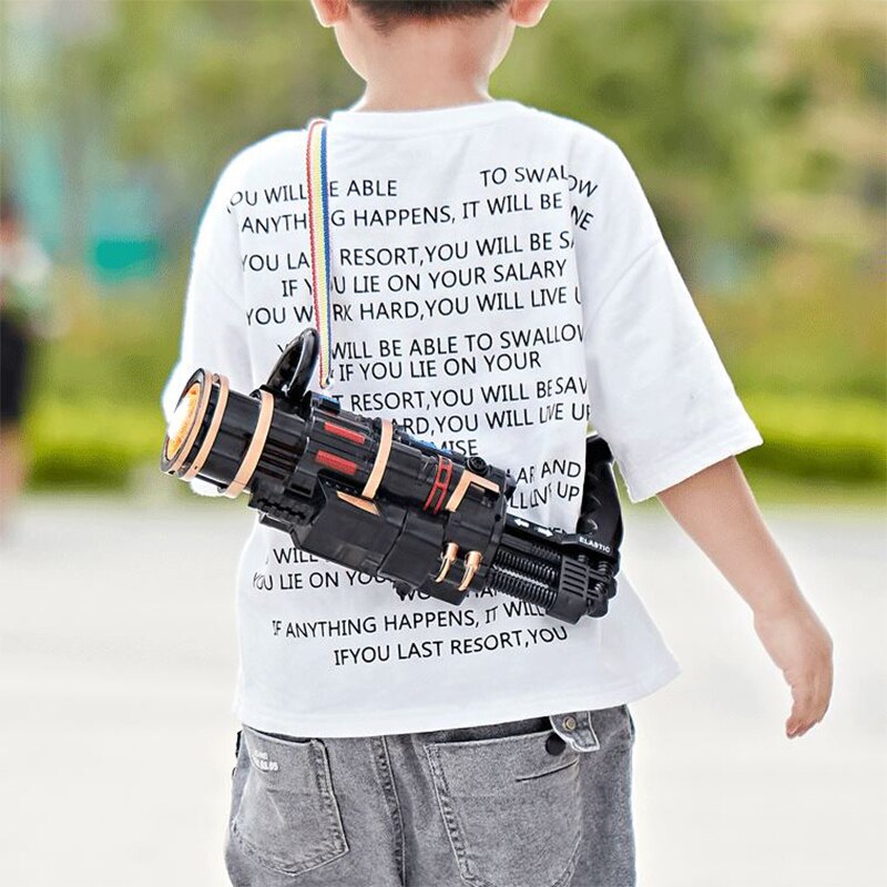 Elektrische Bubble Machine Multifunctionele Sound Lichte Muziek Automatische Bubble Blower Speelgoed M09