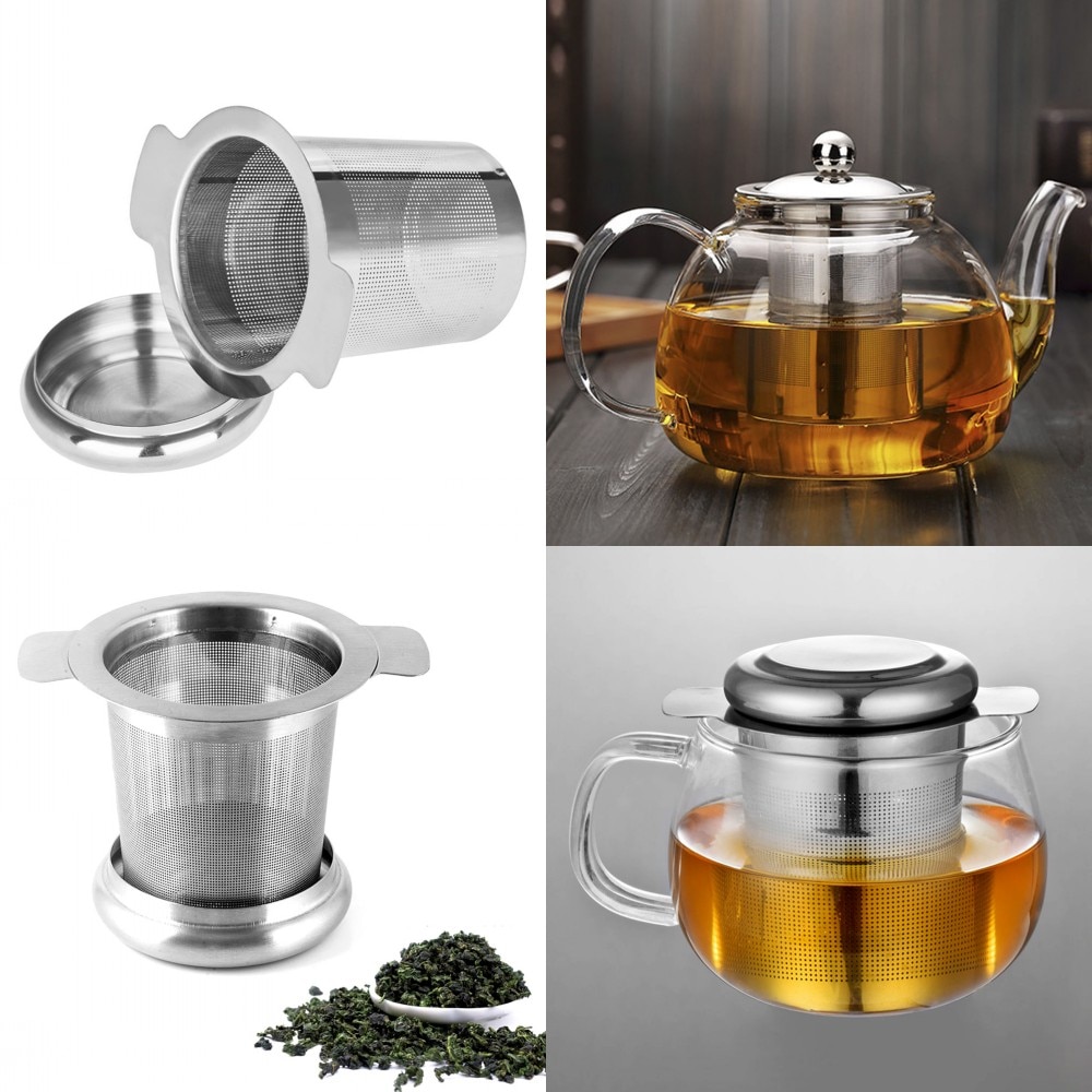 Stainless Steel Filter Mesh Tea Infuser Metal Cup ... – Grandado