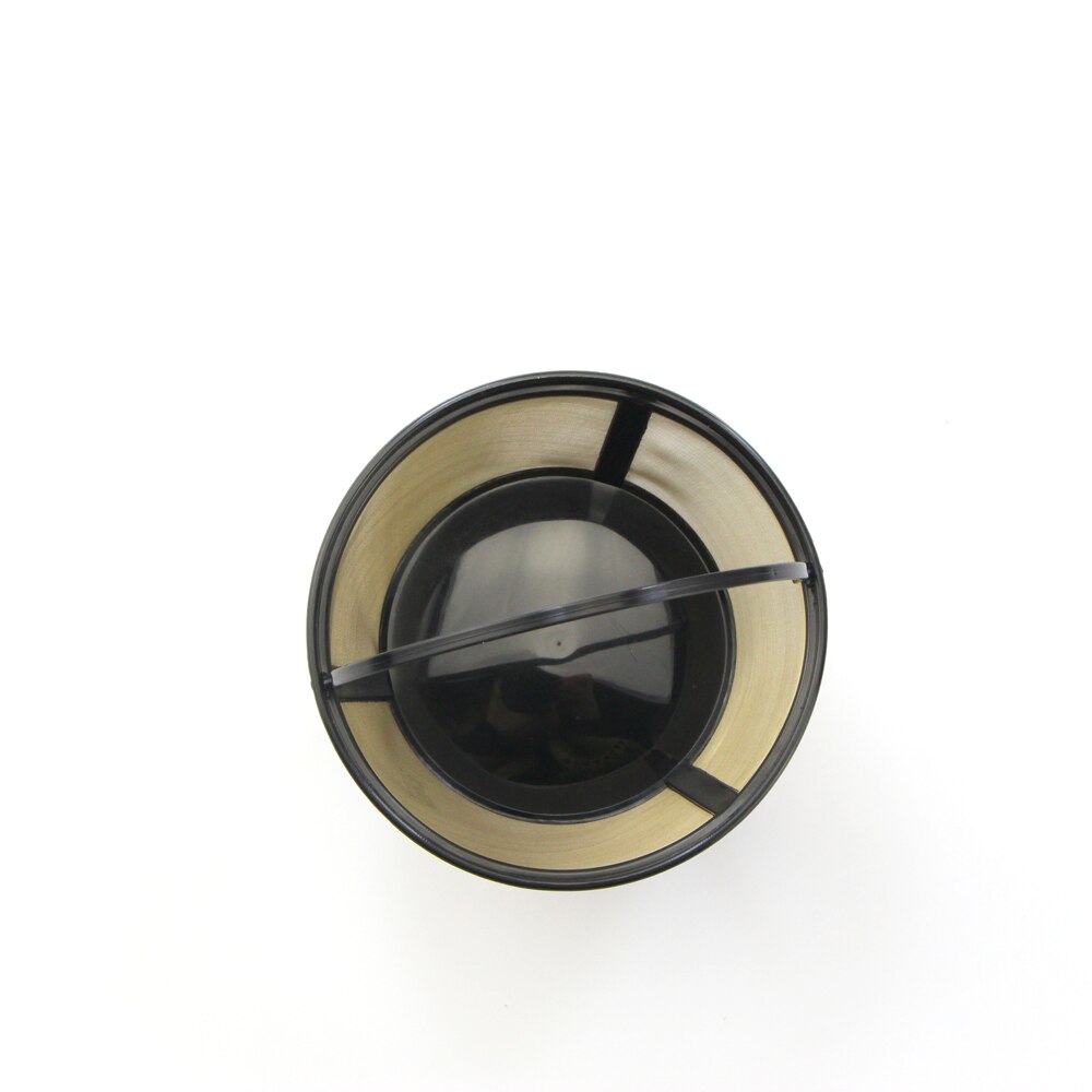 12-16 kopp kaffekurv stil fast gullfarget kaffe rustfritt stål metallfilterfilter til kaffekopp kaffetraktere