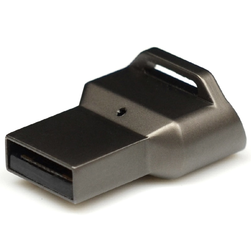 Sikker pc laptop usb fingeraftrykslæser lås adgangskode til windows 10: Sort