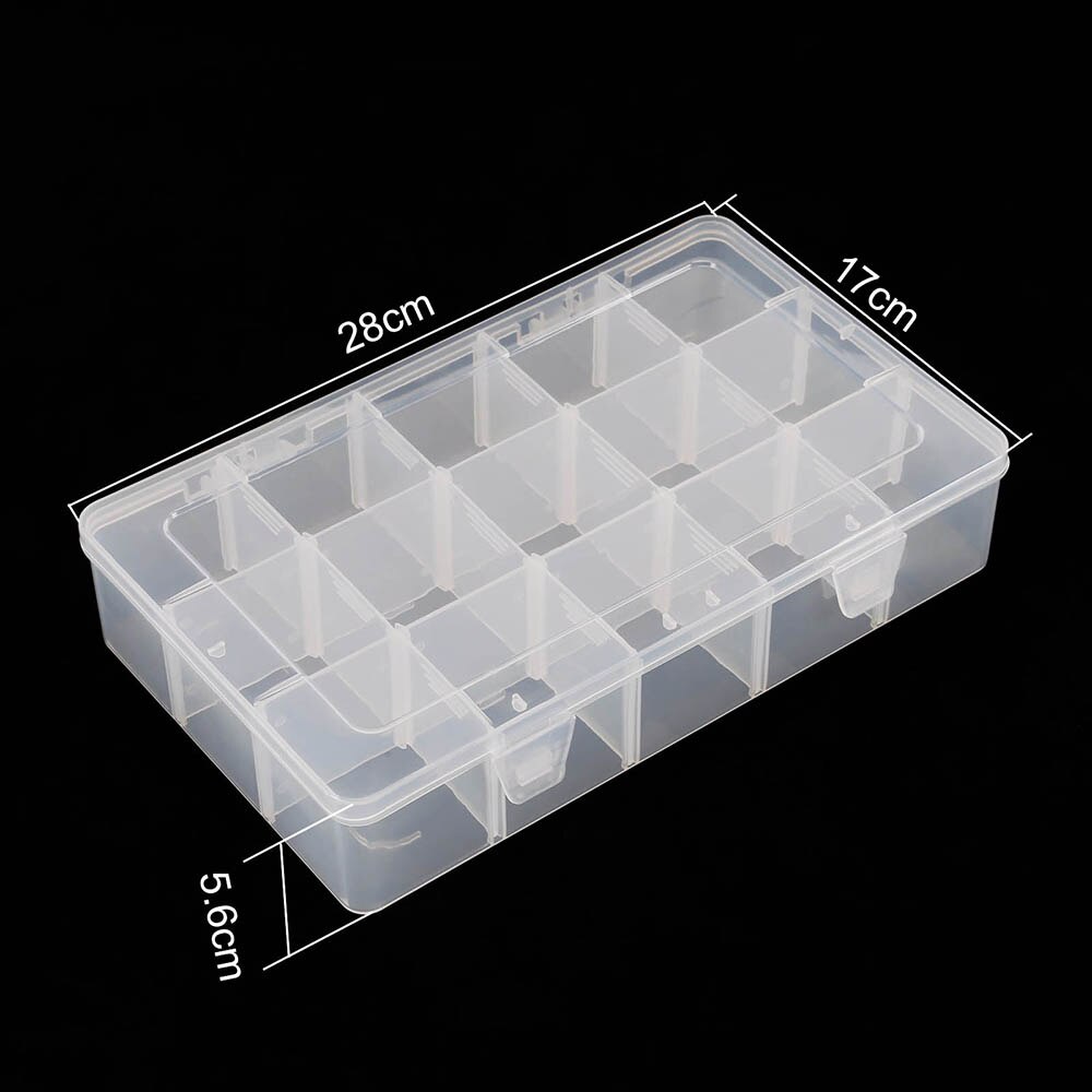 Grid Large Boxes Adjustable Multiple Grids Plastic Storage Box Smal... – Grandado