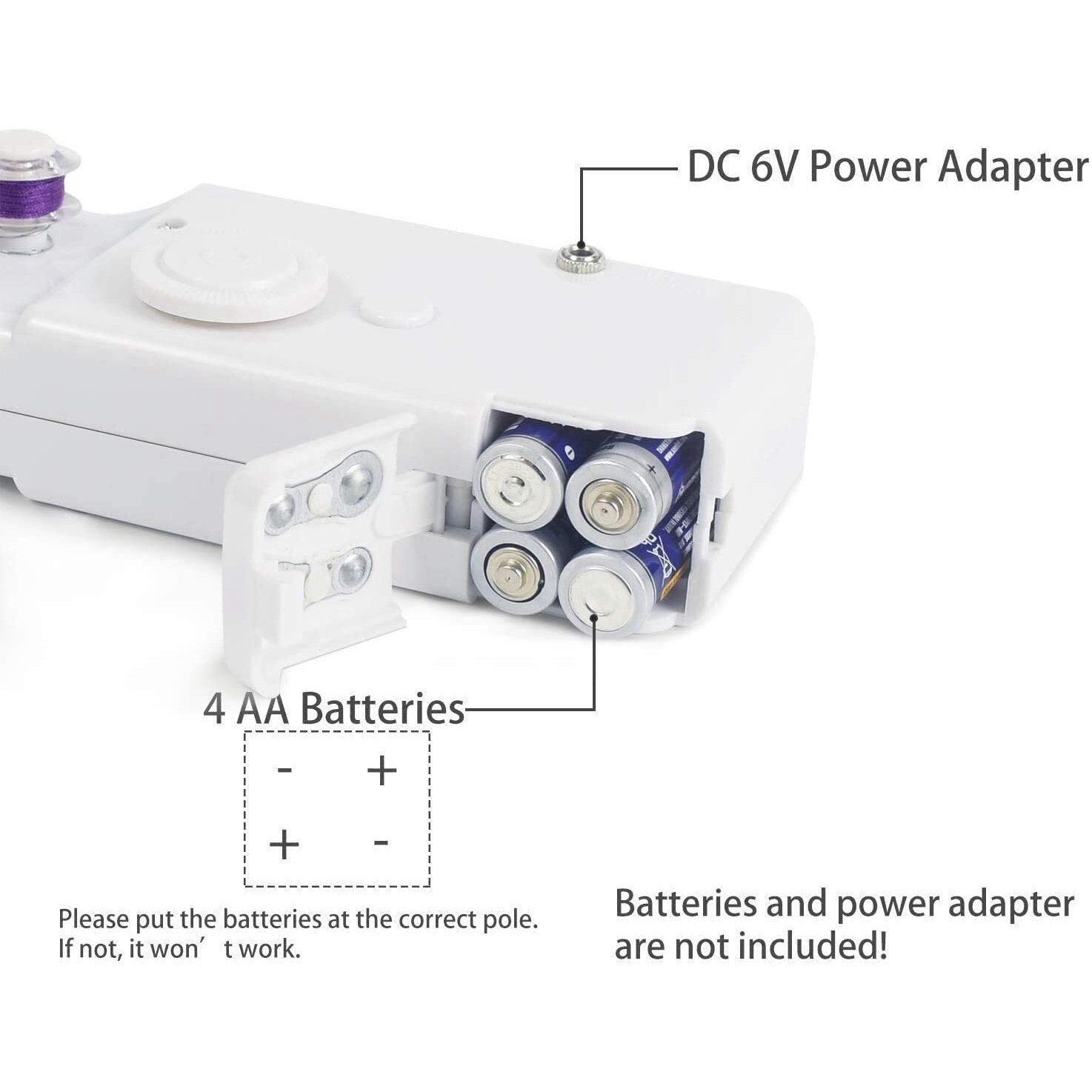 Handheld Sewing Machine Mini Electric Hand-Held Cordless Portable Sewing Machine Quick Repairing Quick Stitch Tool