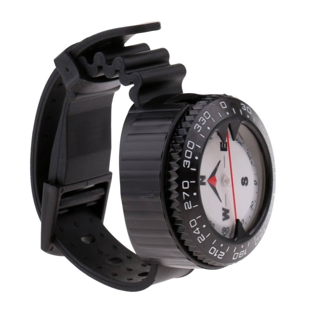 Brújula de muñeca para buceo, brazalete para buceo, esfera Norte y