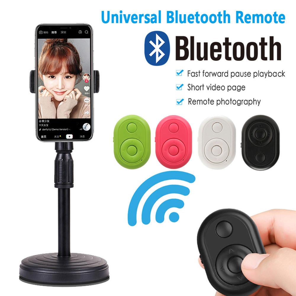 HitTime rilascio Video di registrazione dell&#39;otturatore della fotocamera con telecomando per Selfie Wireless compatibile con Bluetooth per Smartphone Android iphone