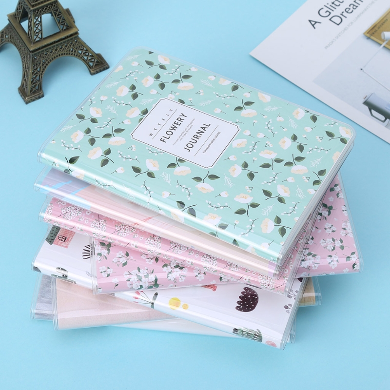 Bonito diario cuaderno planificador semanal Agenda calendario suministros escolares