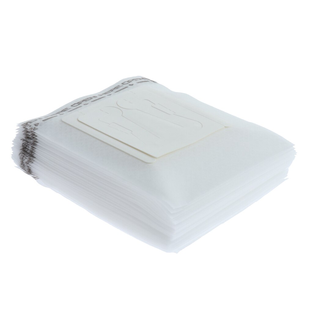 Pack of 25 Disposable Drip Coffee Filter Bag Premium Single Serve Food Grade Paper Hanging Ear Coffee Tea Filters