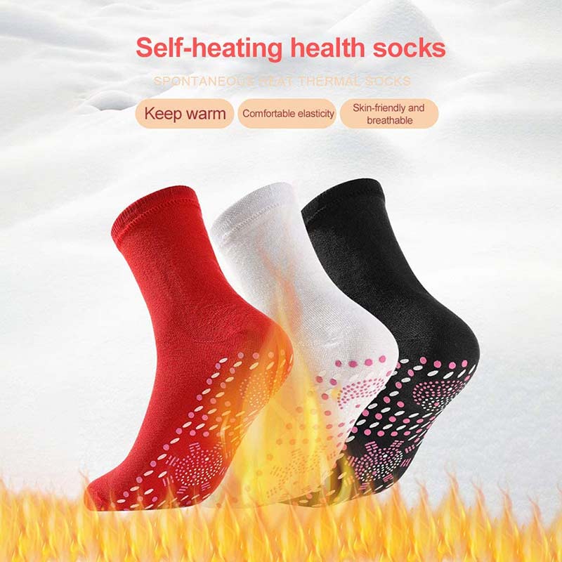 Magnetische Sokken Unisex Zelfopwarming Gezondheidszorg Sokken Toermalijn Magnetische Therapie Comfortabel En Ademend Voet Massager Warm