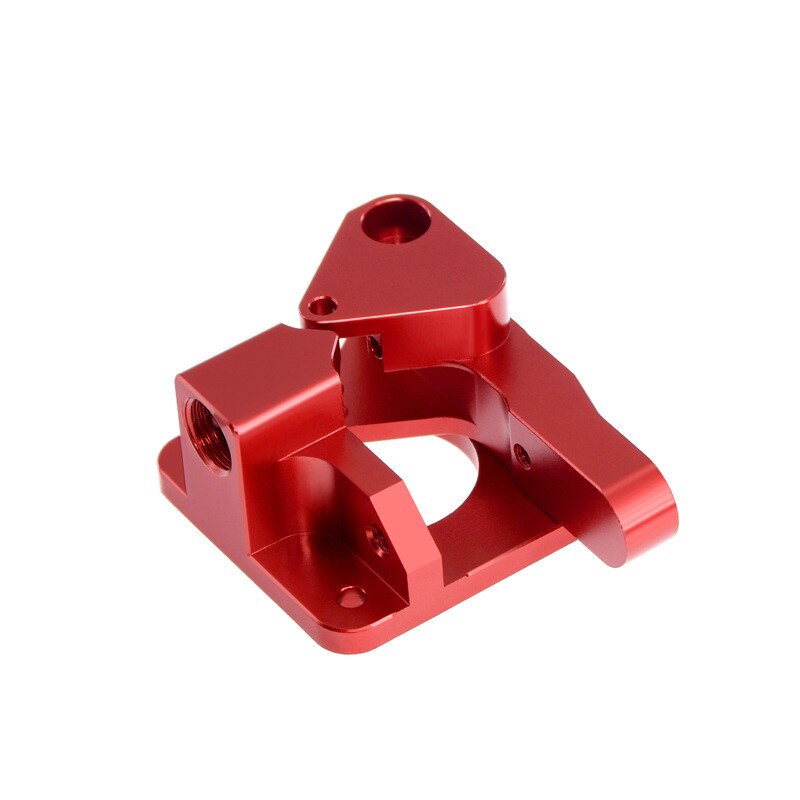 Cr10 Pro Aluminum Upgrade Dual Gear Extruder Kit for Cr10S Pro Reprap Prusa I3 1.75Mm Drive Feed Double Pulley Extruder