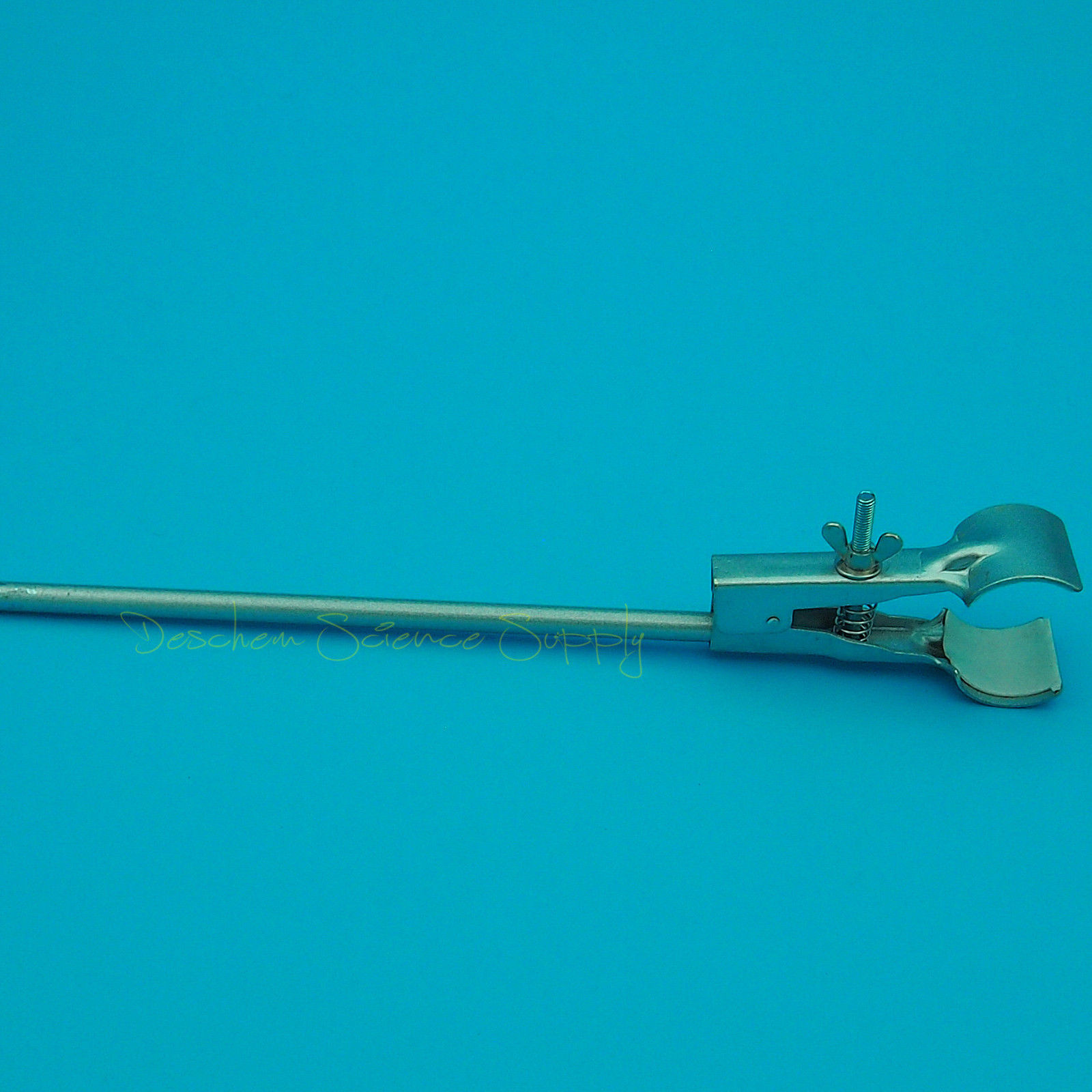 340 MM, abrazadera del matraz, soporte de hierro del laboratorio del condensador, longitud Total 34cm