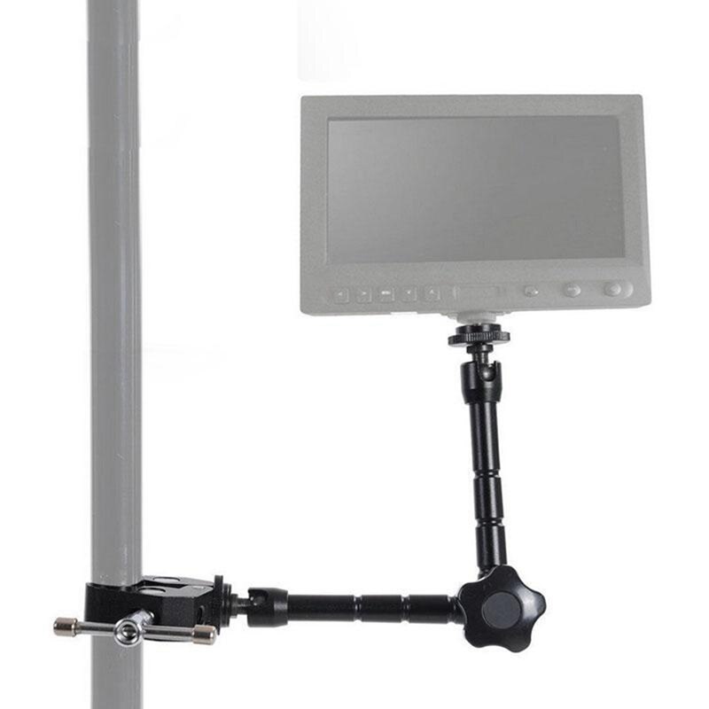 11-Inch Adjustable Magic Transfer Arm, 11-Inch Hand-Held Magic Arm, Used for Camera Photos, LED Lights