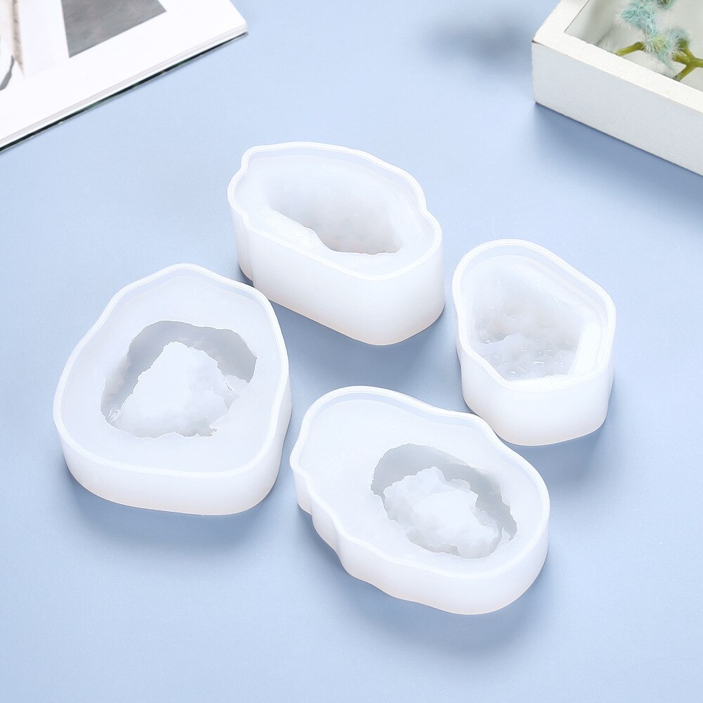 5pieces/set pendant silicone Mold Resin Silicone Mould handmade DIY Jewelry Making epoxy resin molds: 8