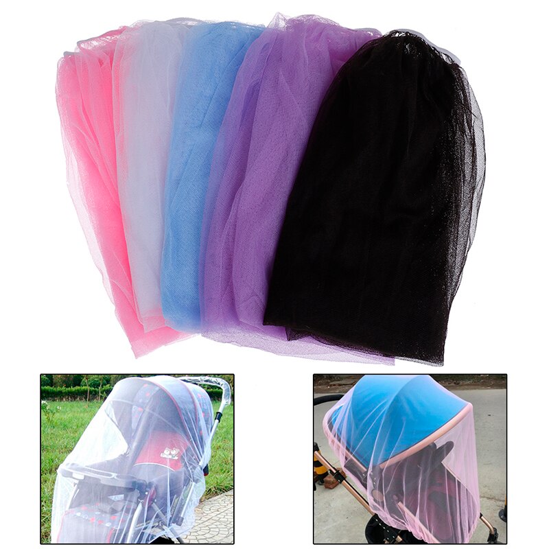 Zuigelingen Kinderwagen Kinderwagen Winkelwagen Mosquito Insect Net Safe Mesh Buggy Crib Netten