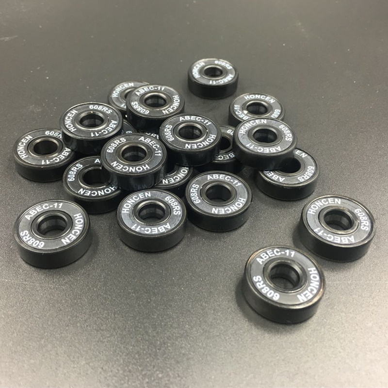 16 roulements de pièces 608RS ABEC-11 les roulements en acier d'IkDNomium à grande vitesse 7 pour des patins à roulettes terrestre quent le conseil de scooter de Longboard