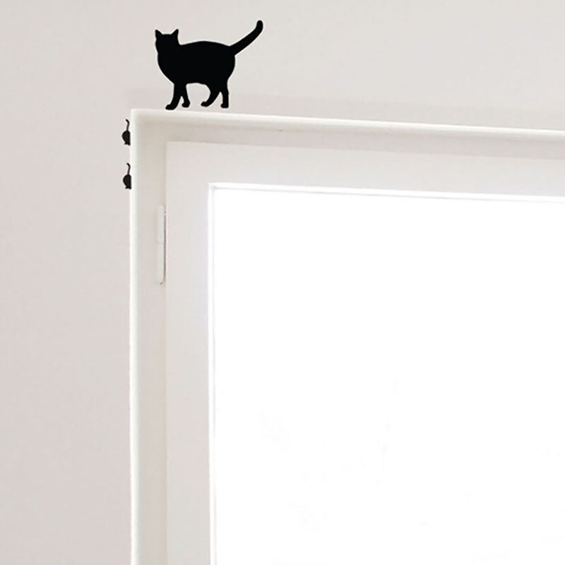 DIY Funny Cute Black Cat 3D Cartoon Animls Switch Decal Wall Stickers Home Decals GJJJTZ843
