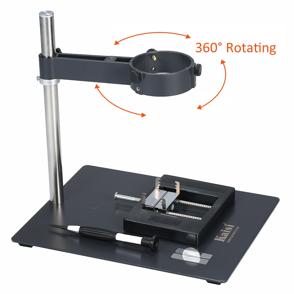 F-202 Air Heat Gun Clamp Bracket Holder Stand Soldering Repair Platform for BGA Rework Reballing Station Welding equipment