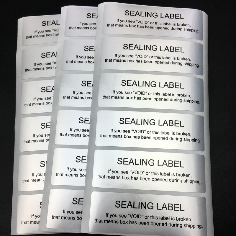 200PCS~ Security Seal Tamper Proof Void Security Warranty Stickers 2.36" x 0.79"
