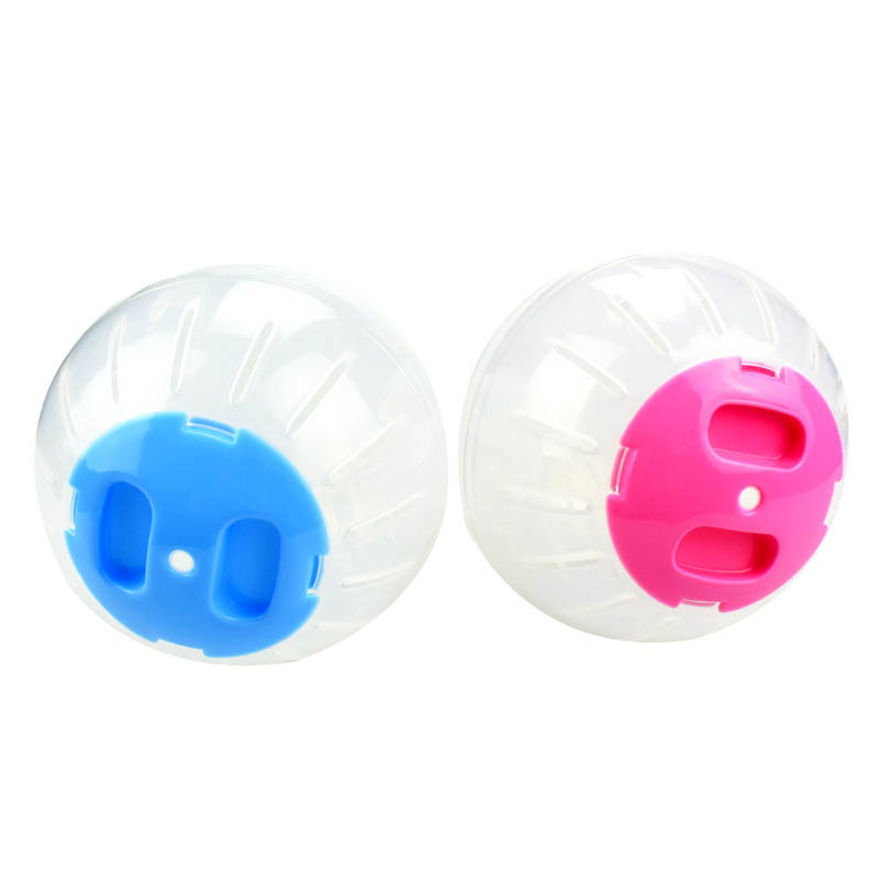 Hamster Exercise Balls Pet Products Cute Plastic Mice Jogging Ball Breathable Clear Ball Hamster Supplies Gerbil Rat Toy 2 Size