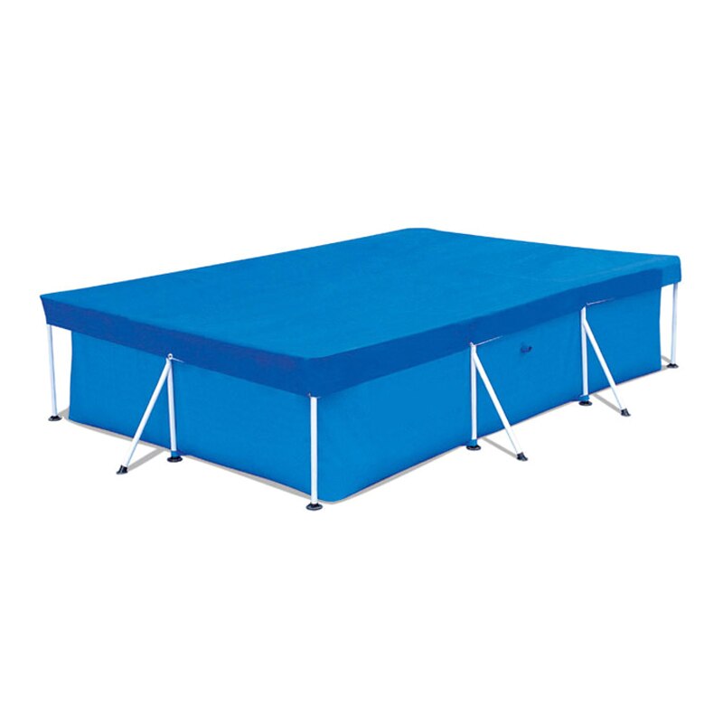 Swimming Pool Cover Cloth Waterproof Dustproof Foldable UV-resistant Tarpaulin JW