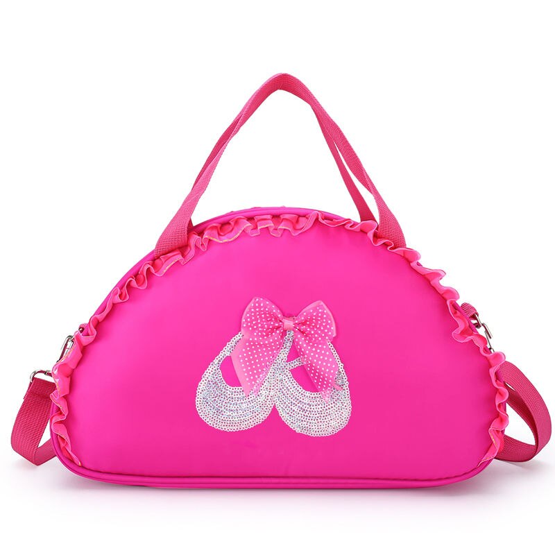 Ruoru Ballett tanzen Taschen Spitze Handtasche Wasserdicht Prinzessin Tasche Frauen Mädchen Ballett Tanz Mädchen tanzen Rucksack Ballett Tasche Handtasche: 2