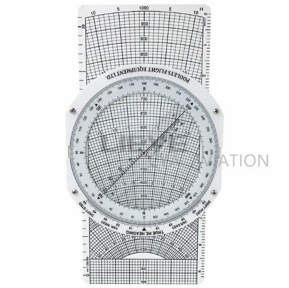 Crp -5 metall skjutlina flyginstrument flygträningsutrustning internationell pilot regelmätare verktyg