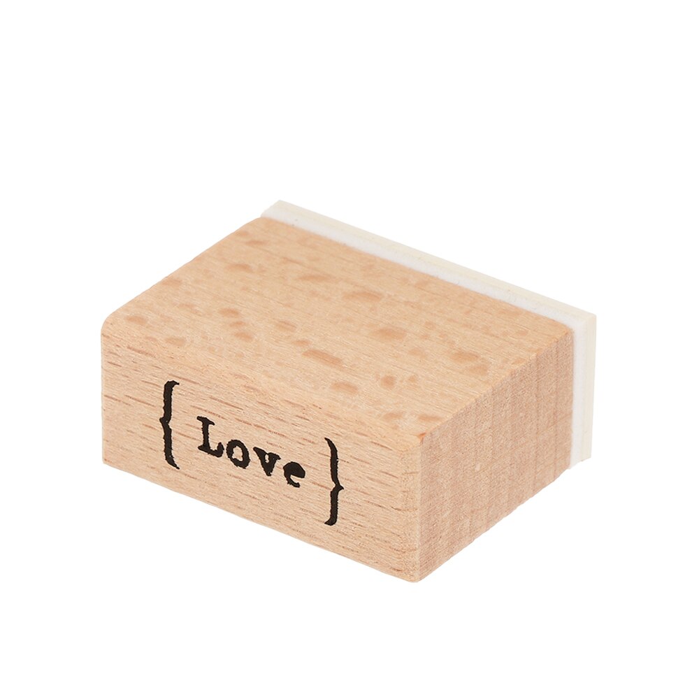 Thank You/For You Blessing Greeting Words Wood Rubber Stamp DIY Scrapbook Cards Daily Planner Decor Handmade Letter Stamp: E