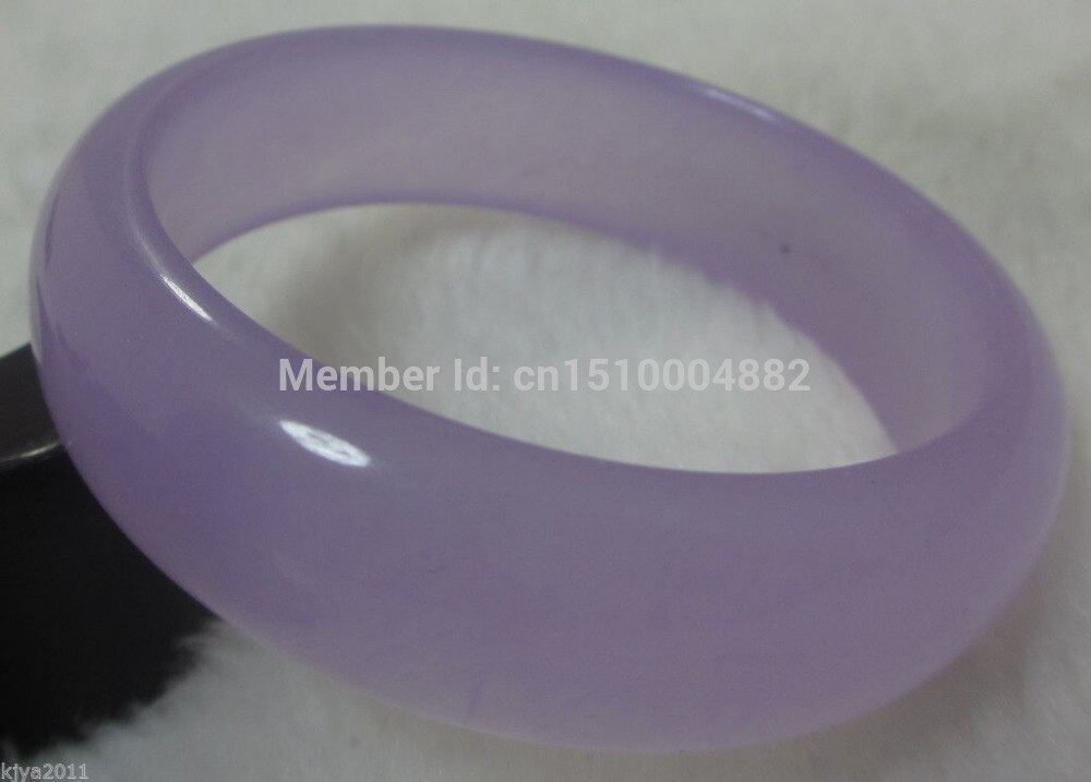 Freies 00139 Heißer Schönen Feinen frauen Lila Edelsteine Armreif Armbinde 55 ~ 61mm