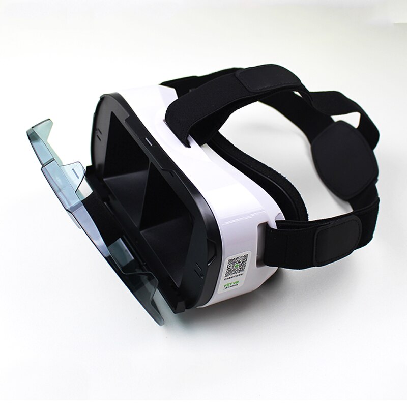 FIIT 2N VR Bril Headset 3D Doos Virtual Reality Bril Mobiele 3D Video Helm voor 4.0-6.5 Telefoon + smart Bluetooth Controller