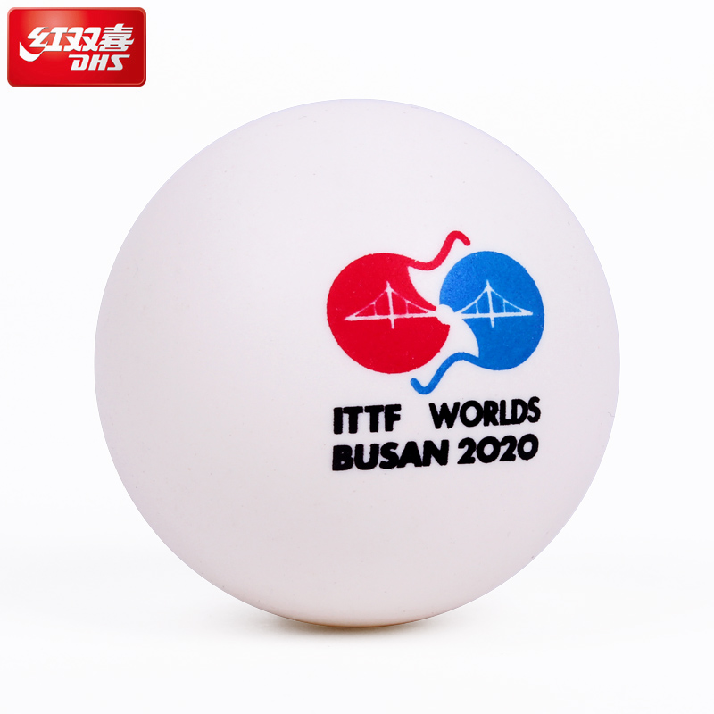 Bola de tenis de mesa DHS DJ40 para los Juegos Olimpicos de Tokio, aprobado por ITTF, gira mundial de , plástico ABS DHS 3 Star Pelotas de Ping Pong
