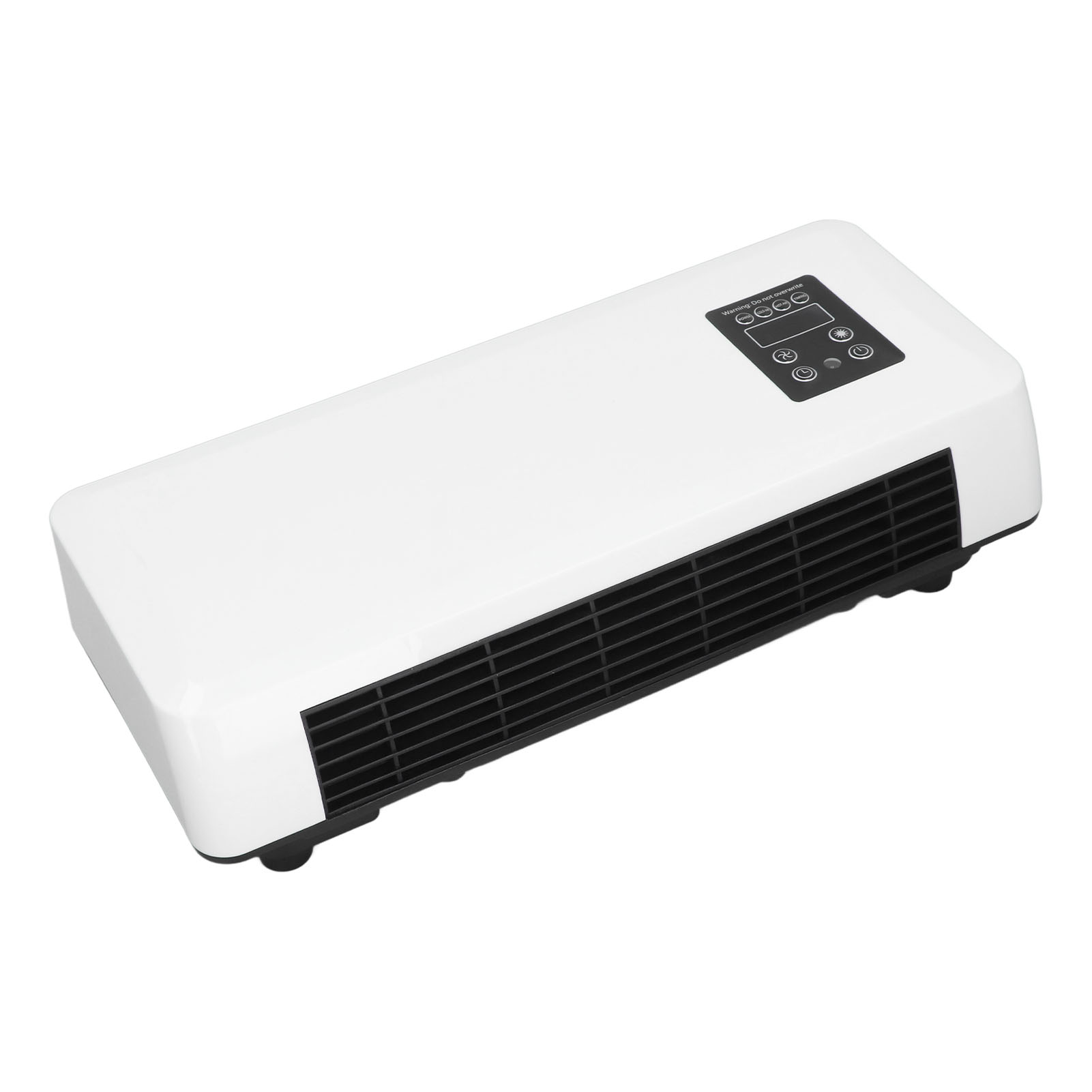 Wandgemonteerde airconditioner/verwarming met instelbare twee standen, draagbaar touchscreen, geschikt voor kantoor en slaapkamer.