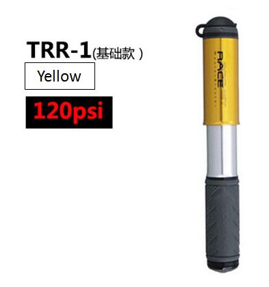 Topeak polkupyörä kannettava pumppu kilpa mini inflationists luokka korkeapaine trr -1 mtb maantiepyörän polkupyörän tarvikkeet: Keltainen